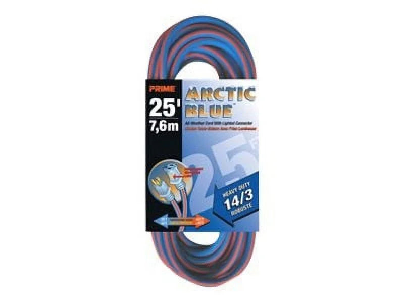 Arctic Blue All-Weather Locking Extension Cord, 25 Feet P711051