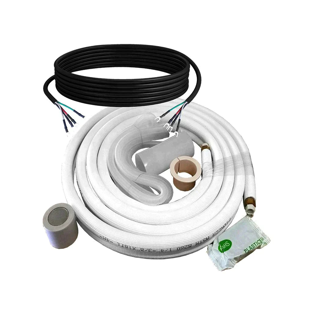 25ft 1/4-1/2 Copper Piping Kit Line Set J26795