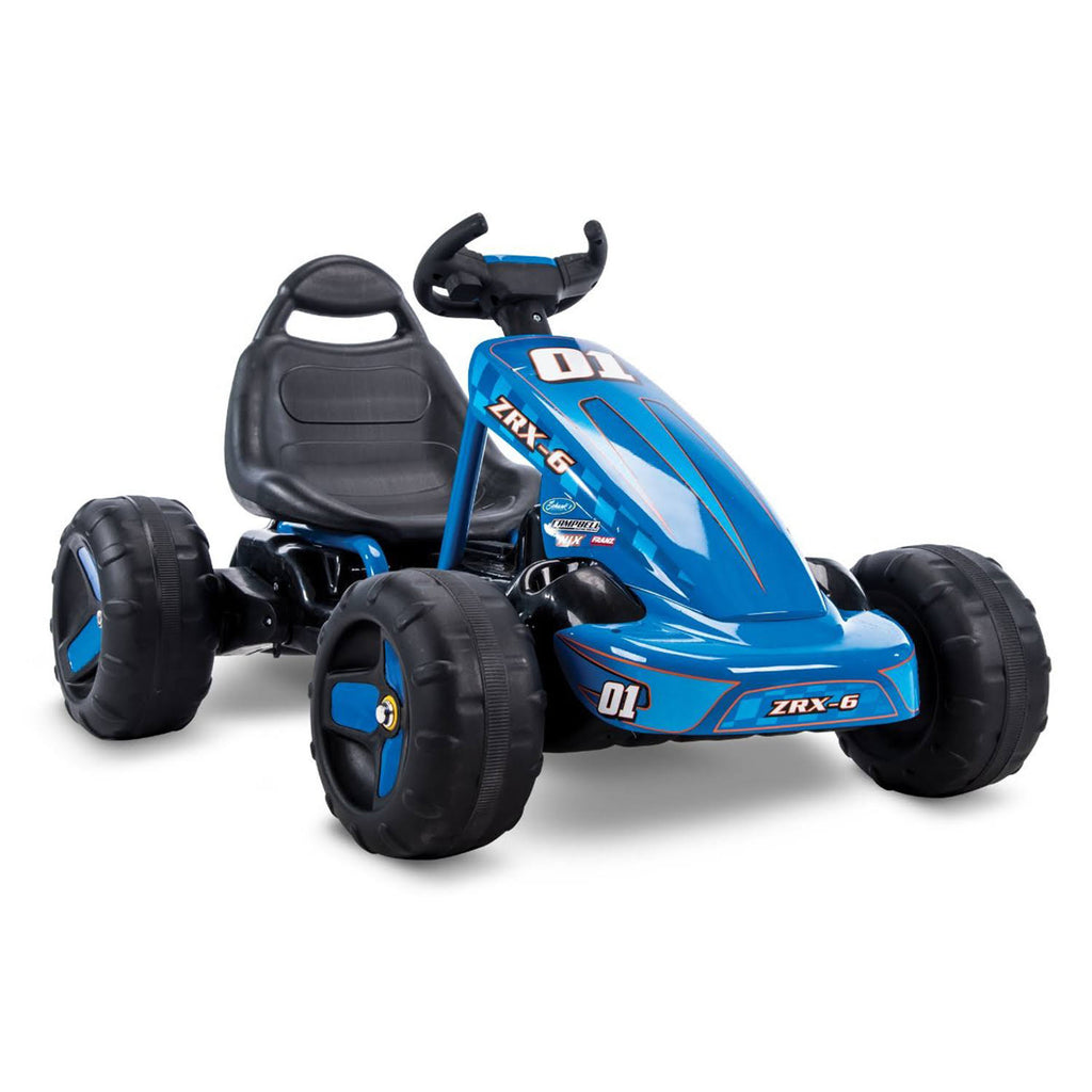 Blue 6V 2 in 1 Flat Kart Toy P986538