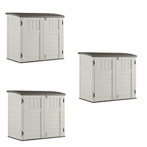 34 Cu Ft Capacity Horizontal Outdoor Storage Shed Z7577