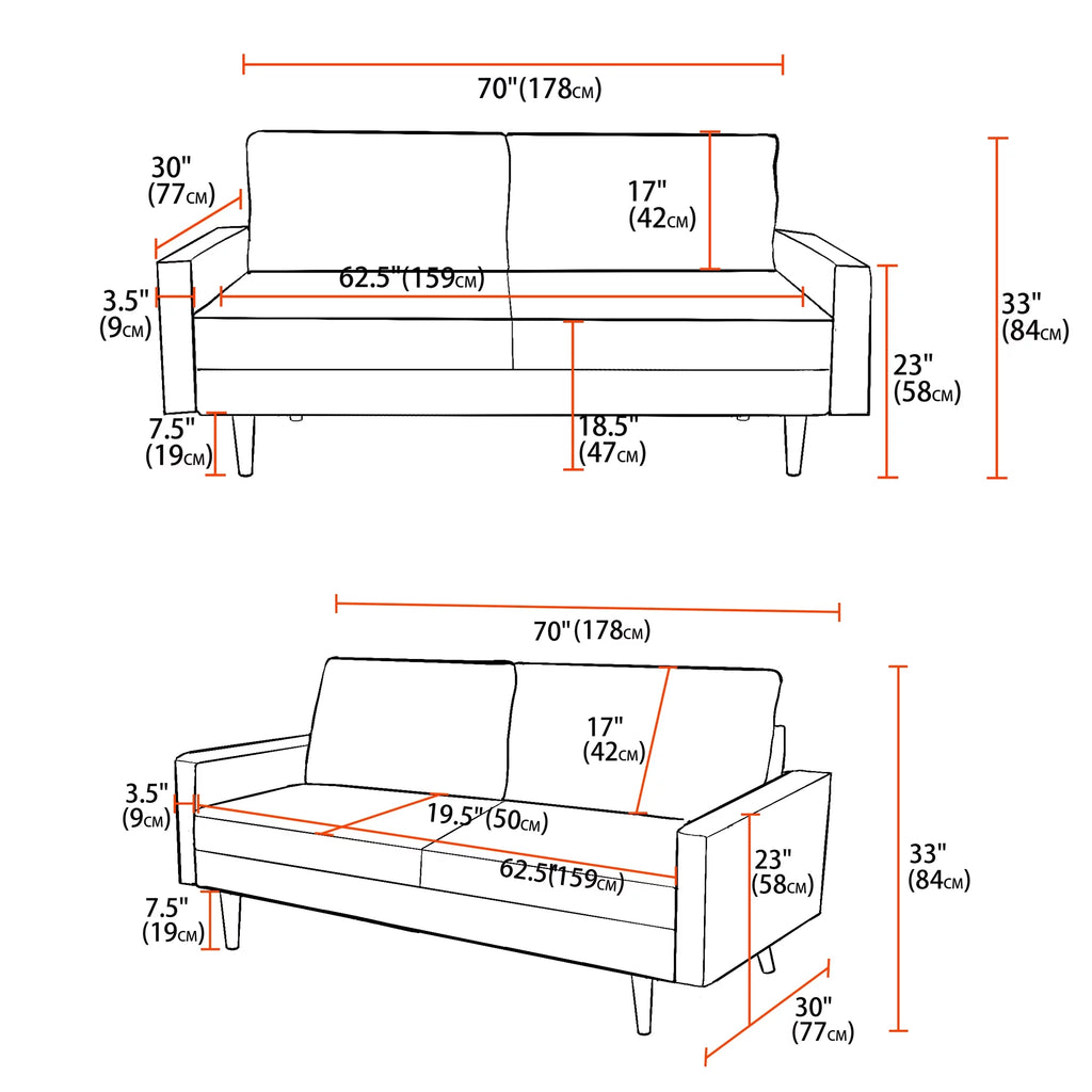Blue Sleeper Sofa Sectional Couch P689