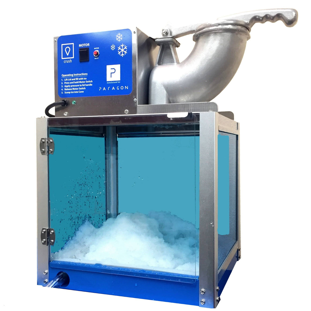 Large Blue Snow Cone Maker C42865