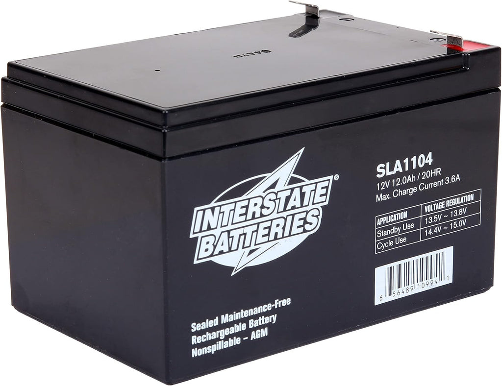 12V 12Ah Sealed Lead Acid Rechargeable SLA AGM Battery Pack of 2 Z293