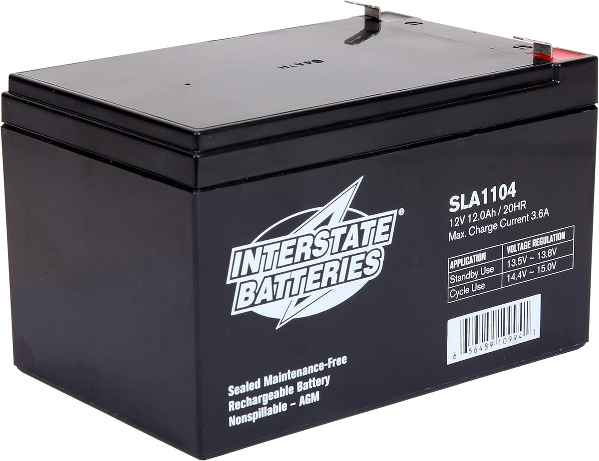 12V 12Ah Sealed Lead Acid Rechargeable SLA AGM Battery Pack of 2 Z293