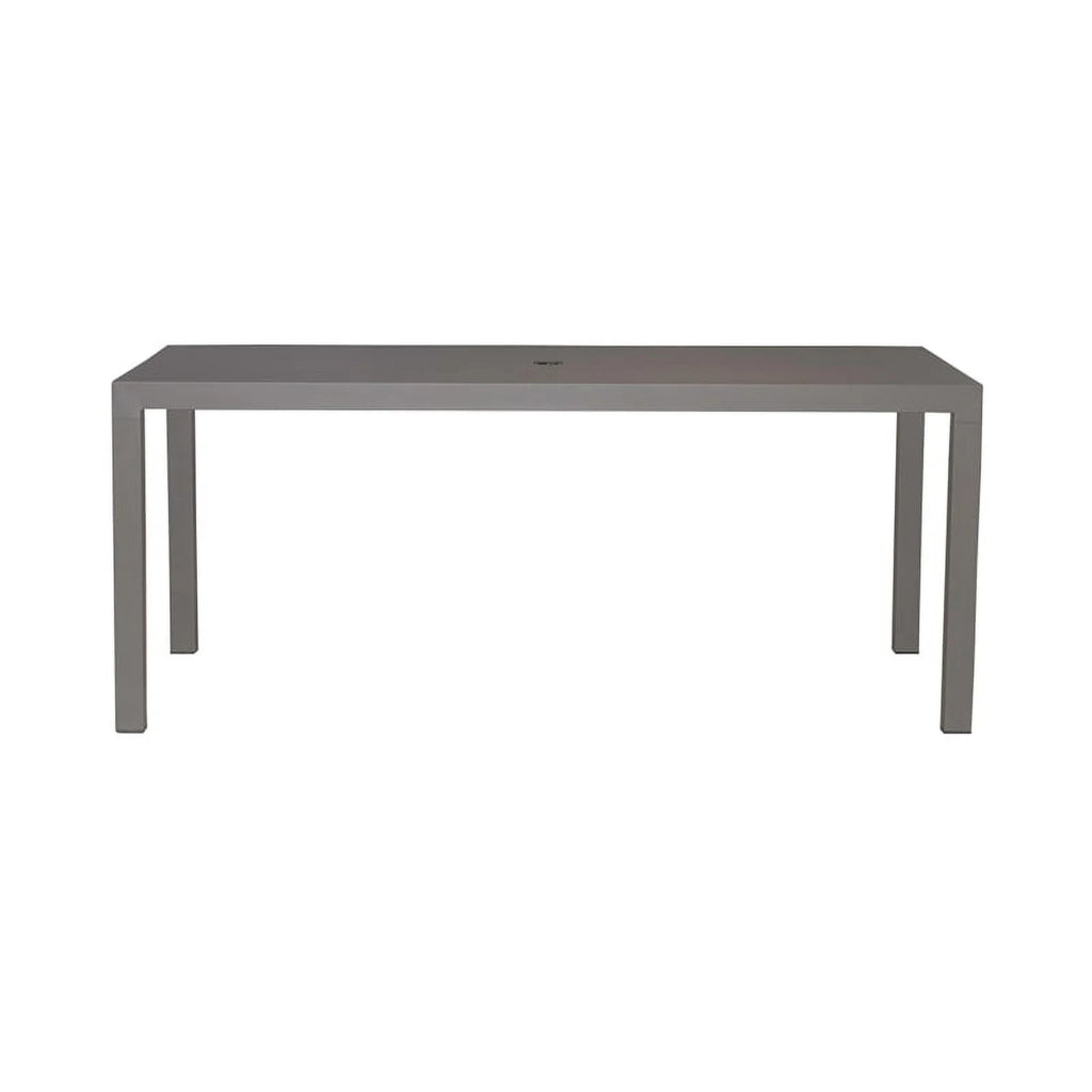 72"W Aluminum Outdoor Rectangular Leg Table L550020