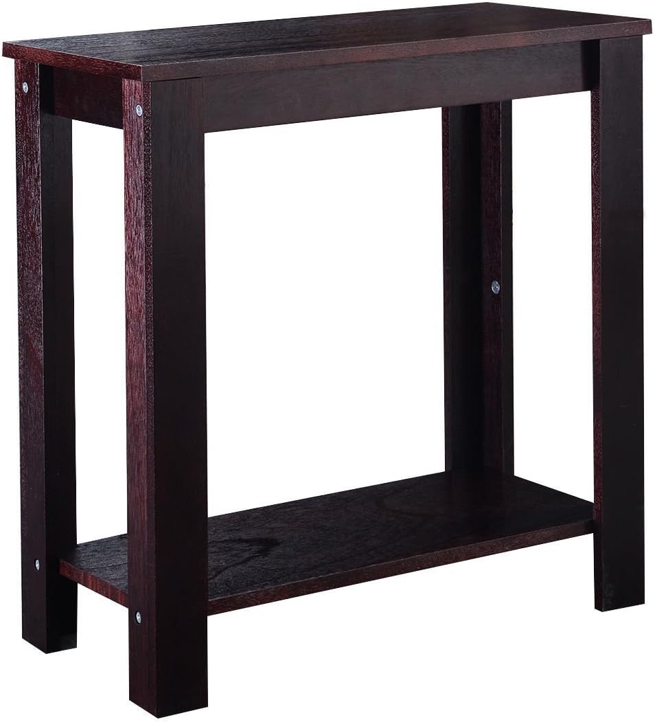 Espresso Wooden End Table Q57633