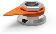 Orange 33mm Wheel Nut Indicator, QTY 100 N3639