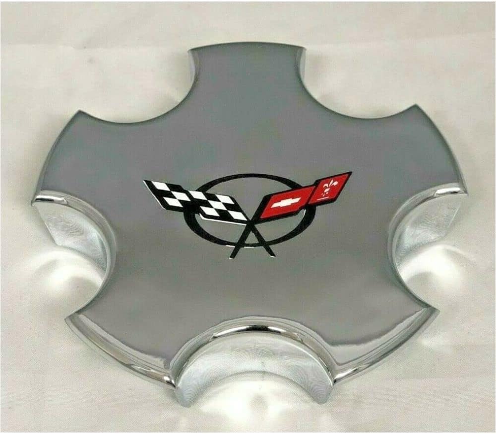 Chrome Wheel Center Cap Set R809
