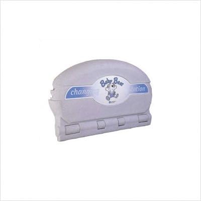 Oval Baby Changing Station Grey Granite T7181