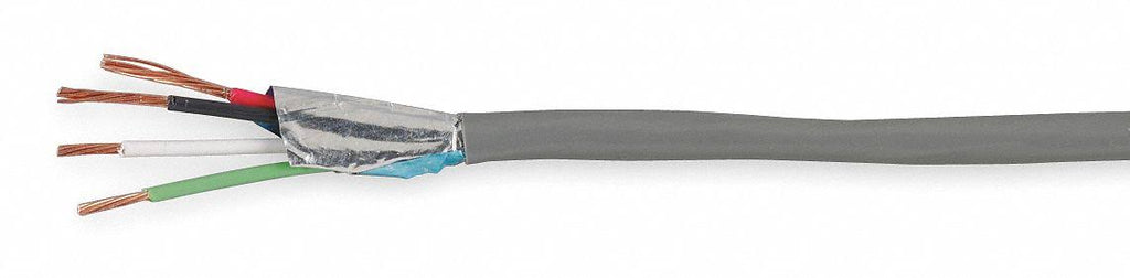 Comm Cable, Shielded, Riser, 20/4, 1000 ft. L12672