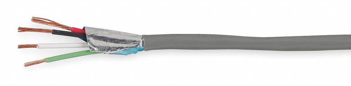 Comm Cable, Shielded, Riser, 20/4, 1000 ft. L12672