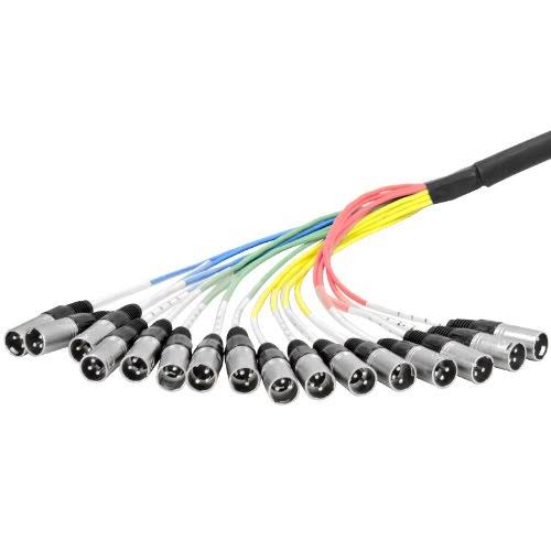 16-Channel XLR Colored Snake Cable I8377