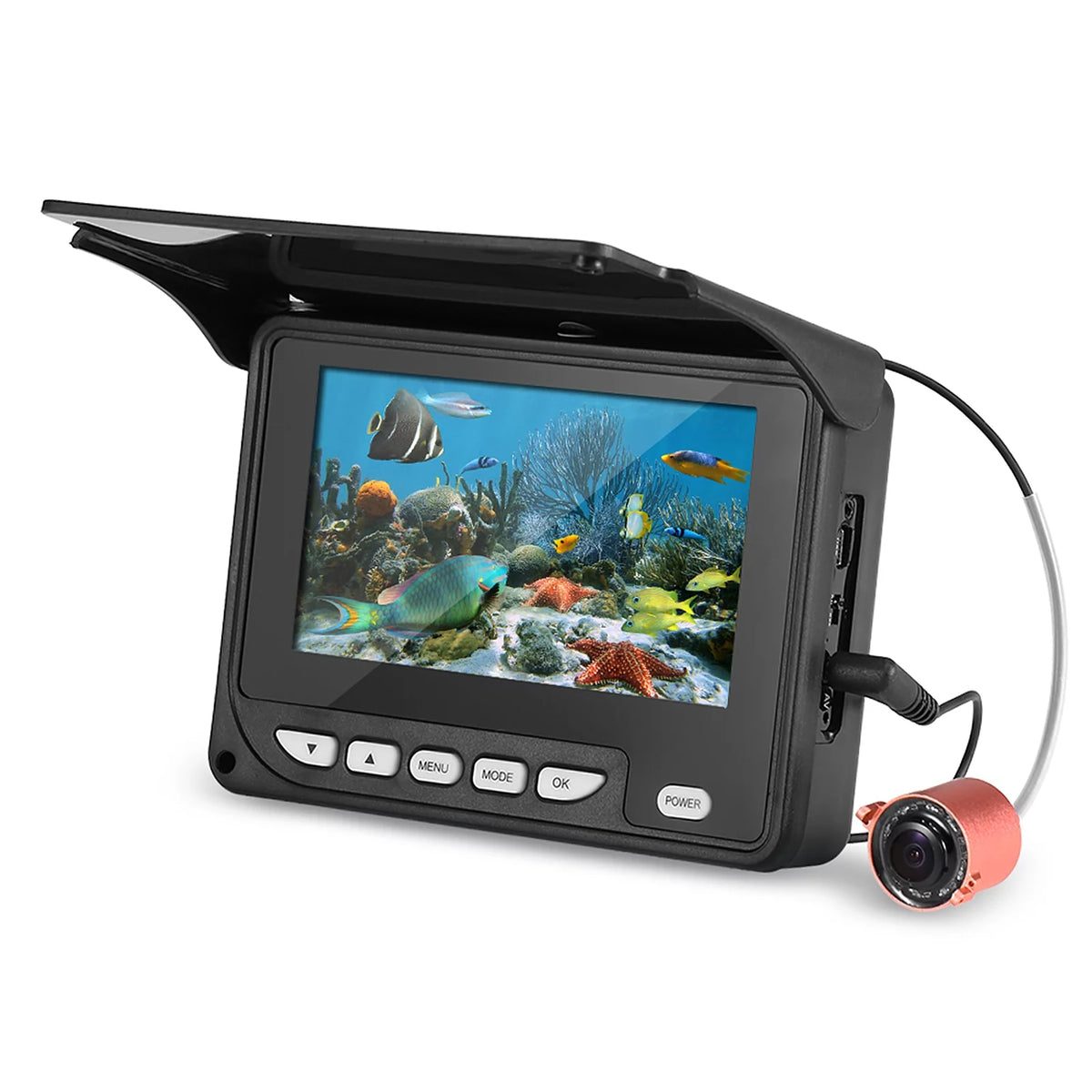 4.3 Inch Portable Underwater Fish Finder with Carry Bag H8801