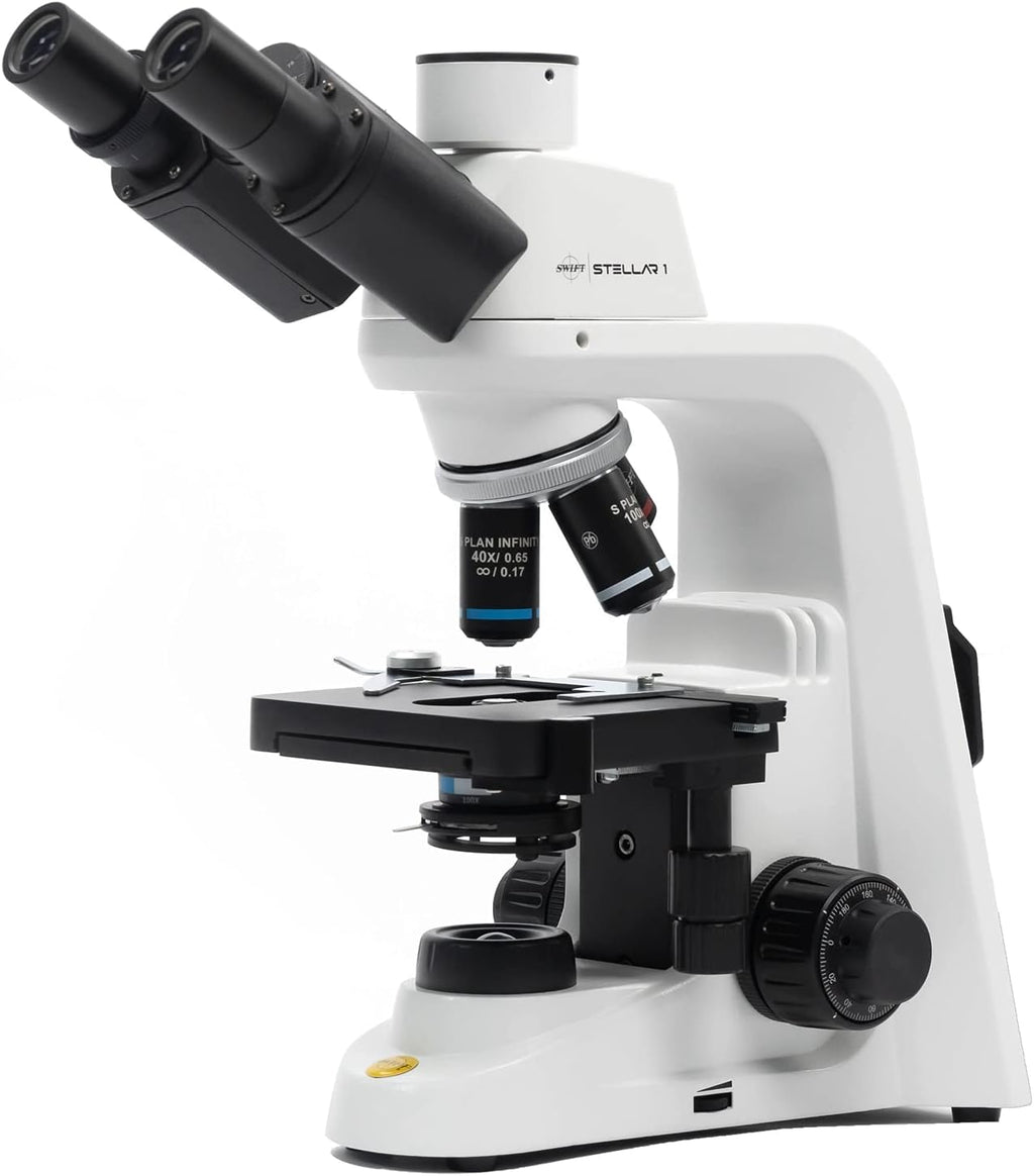 Compound Microscope 40X-2500X Magnification Trinocular P23896