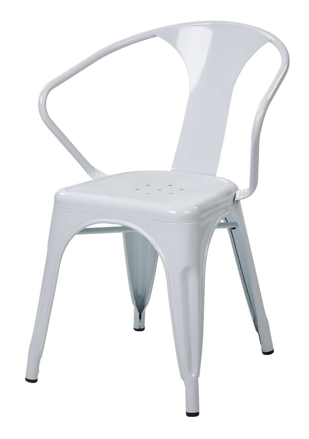 White Metal Chair 4-Pack Y61099