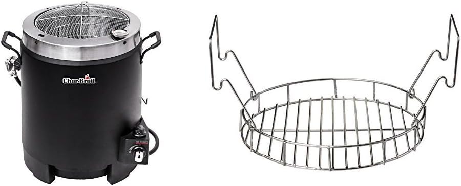 Oil-less Liquid Propane Turkey Fryer and Bunk Bed Basket Y875