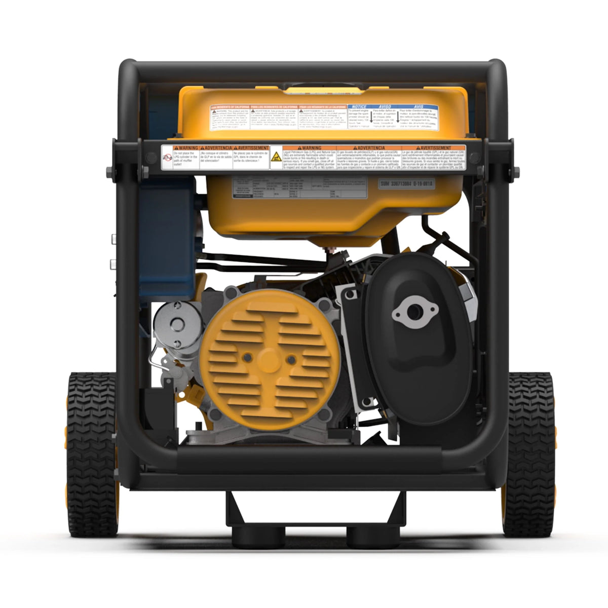 Tri-Fuel 5000/4000 Watts 120/240 Electric Start Portable Generator with CO Alert U8607