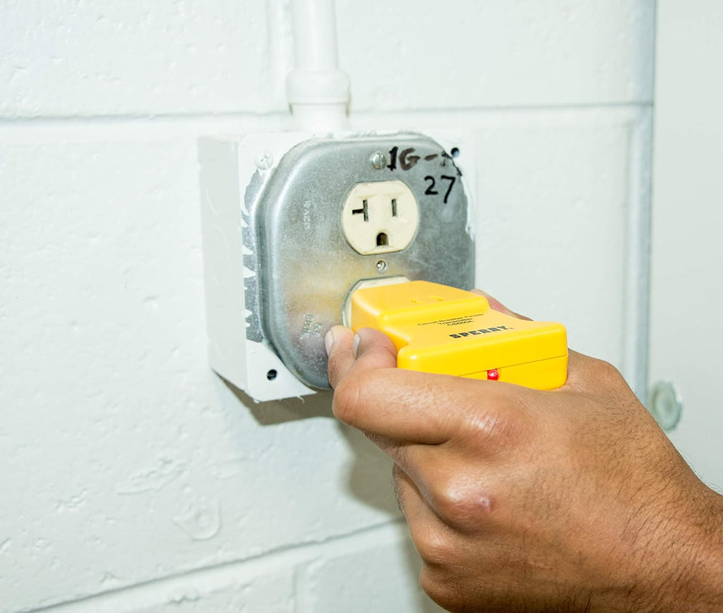 Circuit Breaker Finder, 80-140V, Yellow Y34782