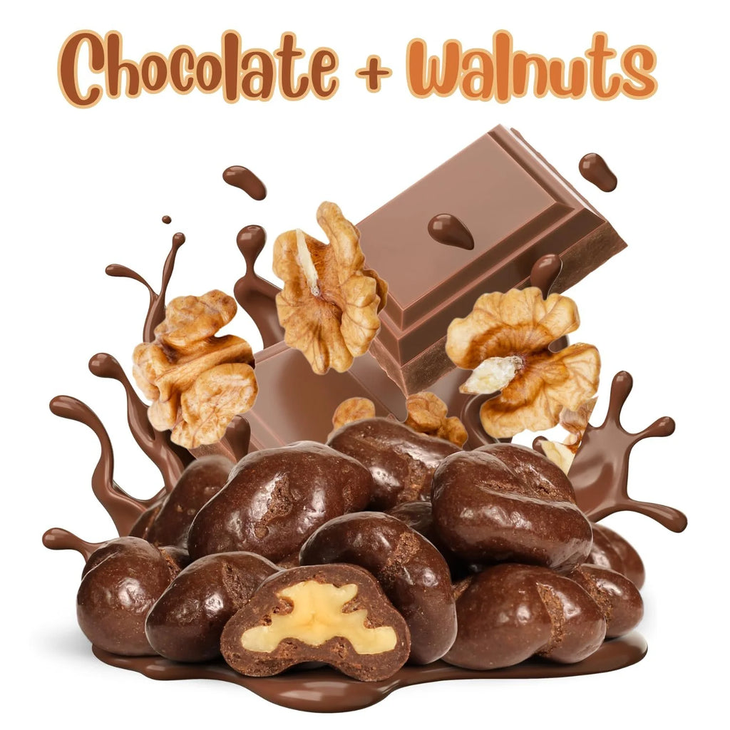 48 oz Milk Chocolate Covered Walnuts M6891