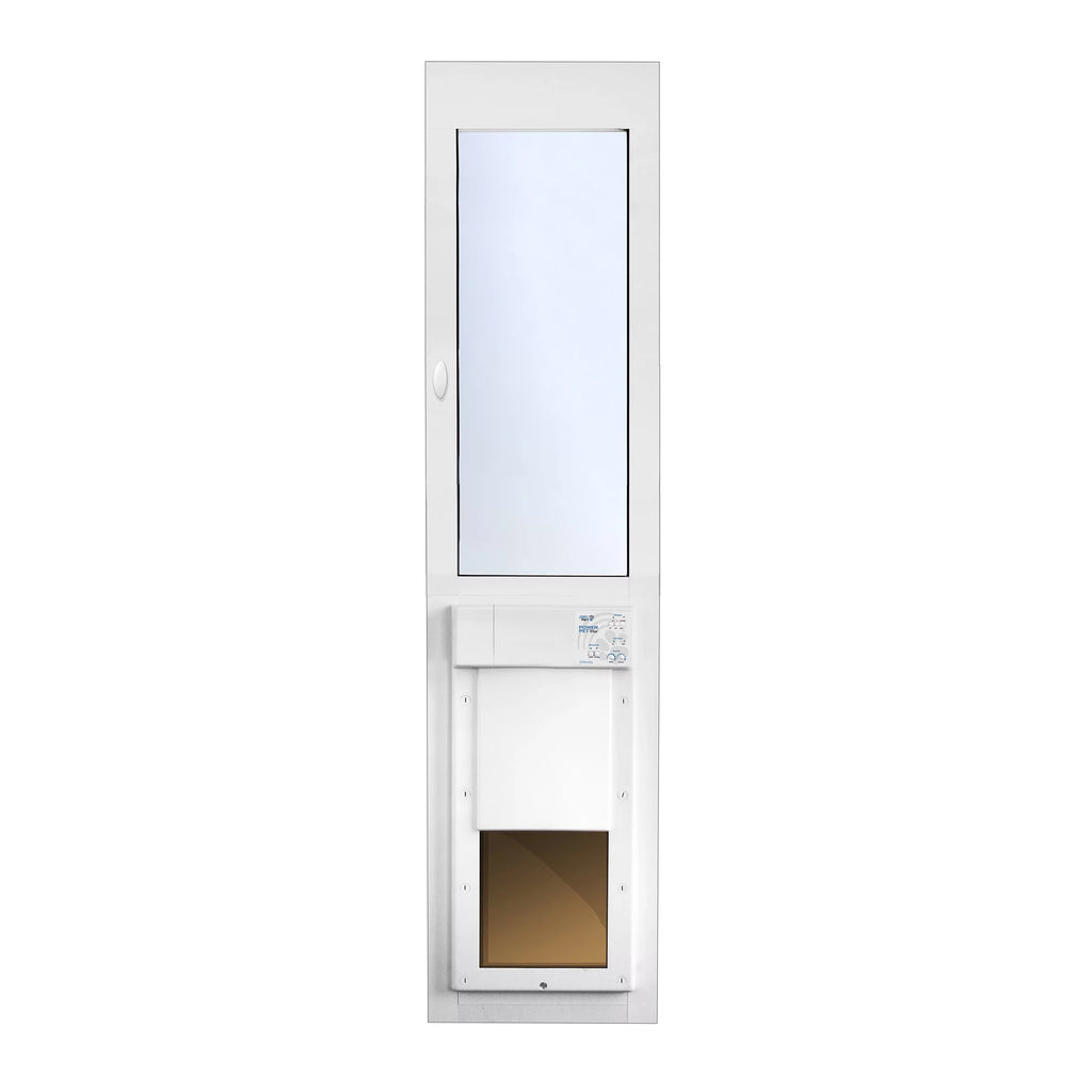 Pet Patio Panel for Sliding Glass Door, Double Pane, Low E, 81.25" x 14" T636267