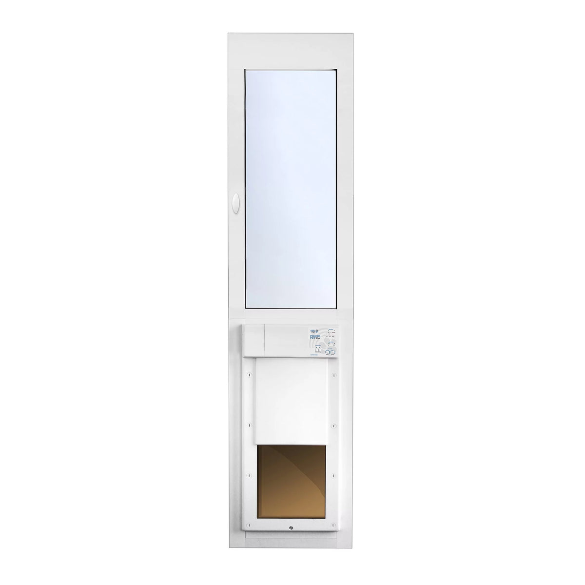Pet Patio Panel for Sliding Glass Door, Double Pane, Low E, 81.25" x 14" T636267