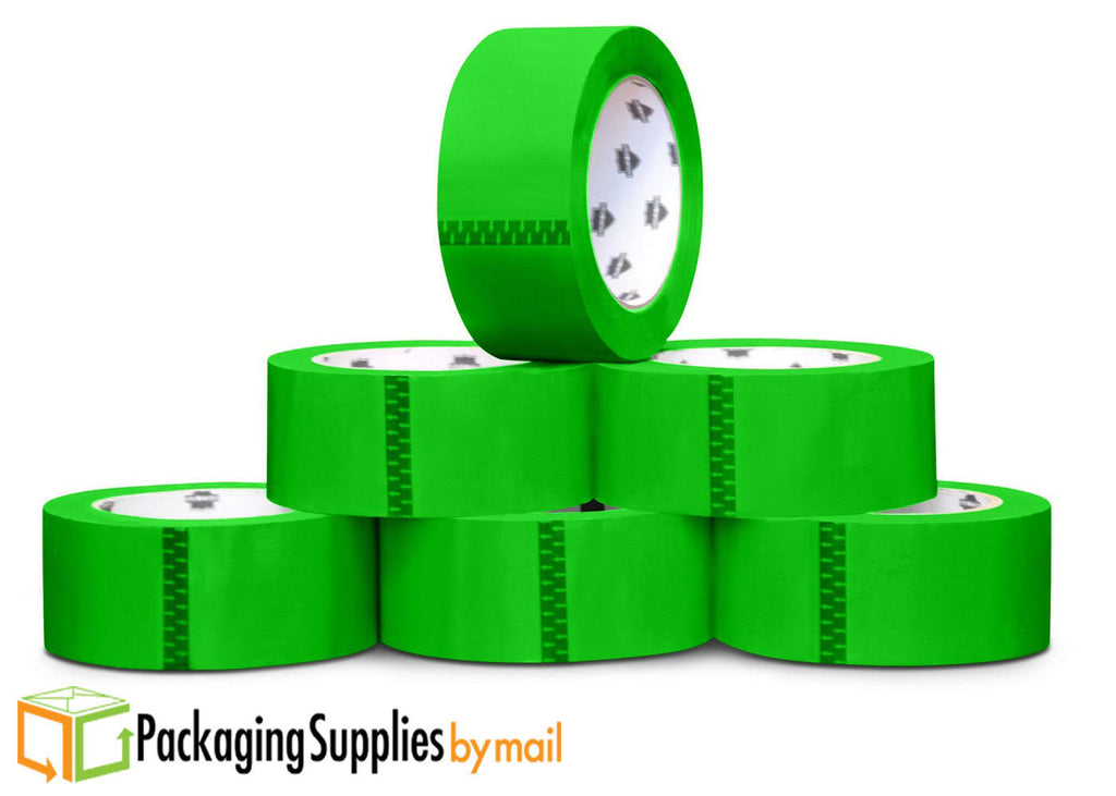 Green Packing Tape 2 Mil 2 inch x 110 Yards 144 Rolls D75304