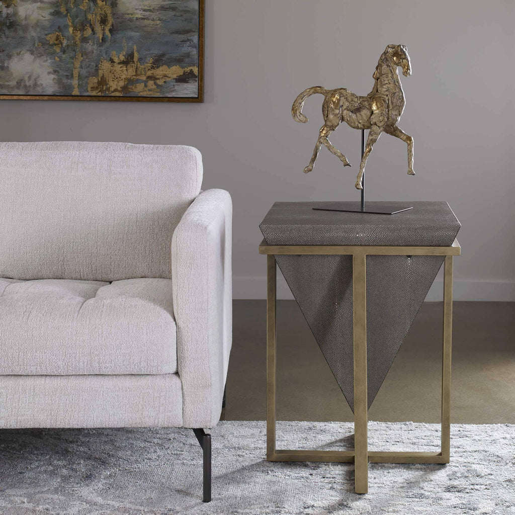 Shagreen Accent Table W59804