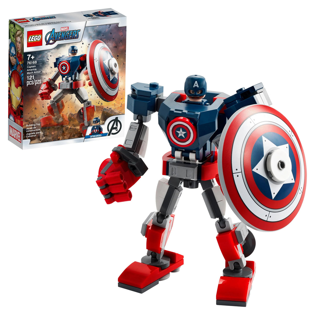 Captain America Mech Armor 121 Pieces B966