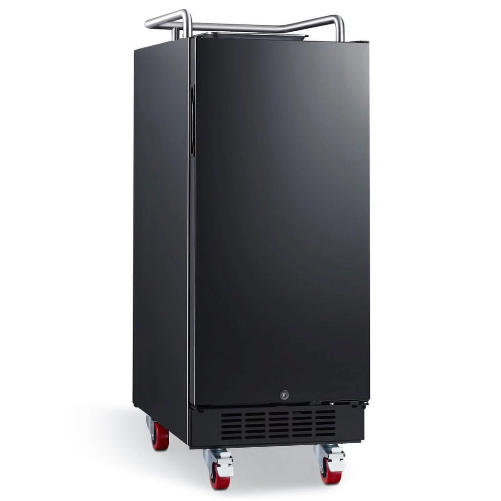15 Wide Kegerator Conversion Refrigerator - Black S7602