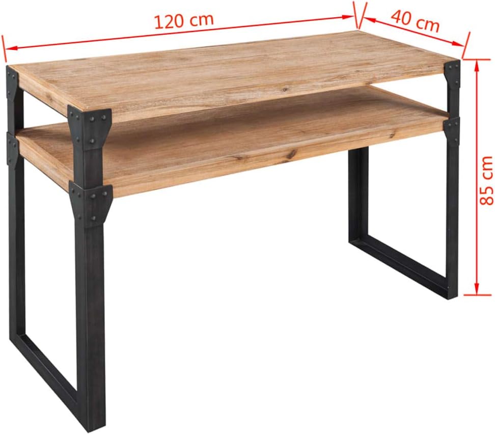 Solid Acacia Wood Console Table S47051