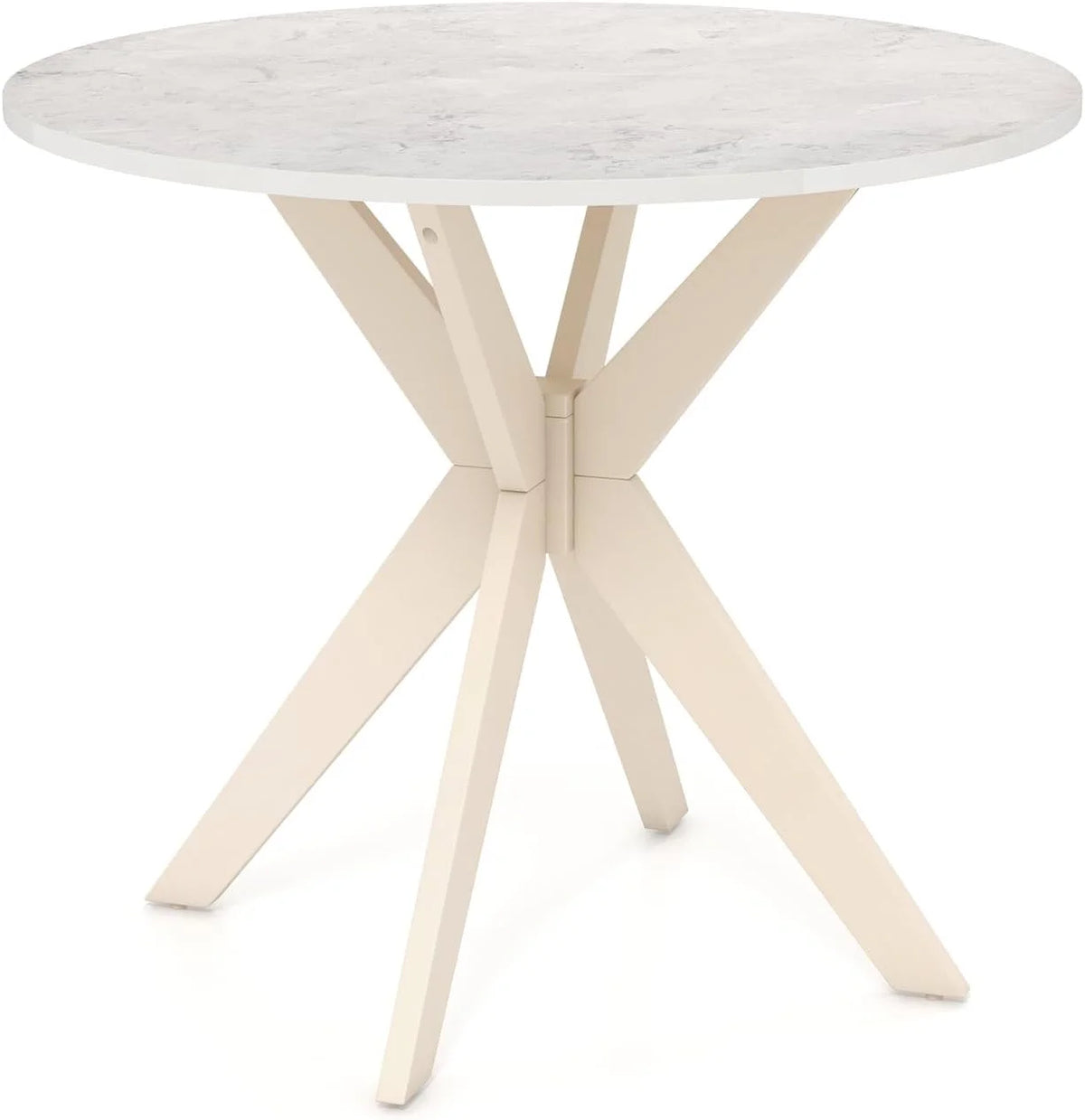 36" Round Wood Dining Table C3757