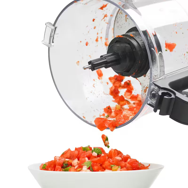 3-Speed Contour Silver Food Processor with Locking Lid S580