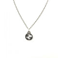 Silver Interlocking G Necklace E6463