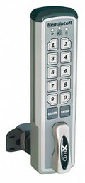 Electronic Keyless Lock Brushed Nickel F402640
