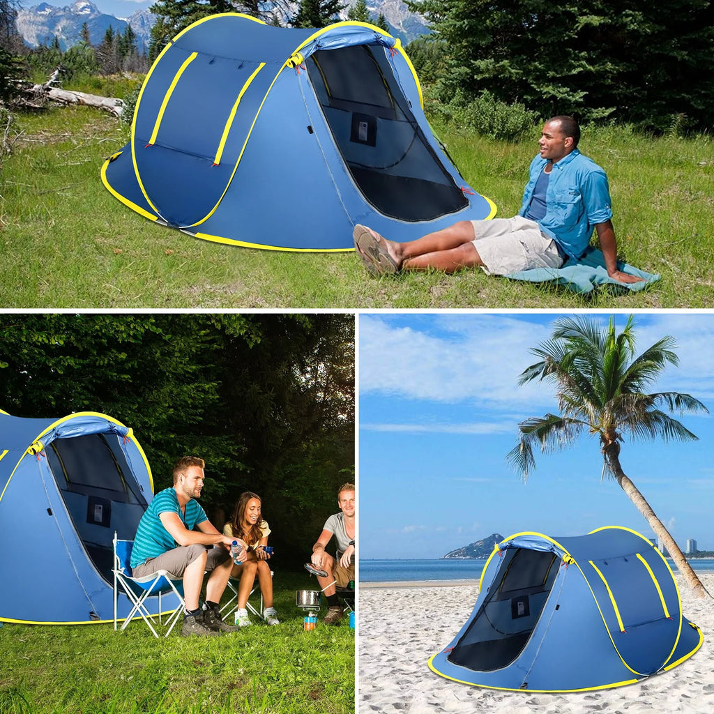 3 Person Pop up Camping Tent C3810