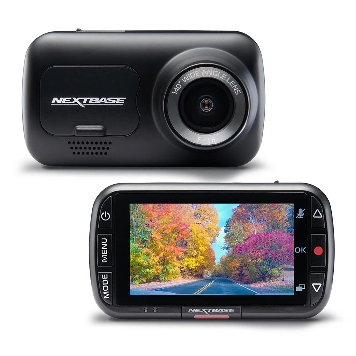 Black 2.5 HD IPS Screen Dash Cam W597058