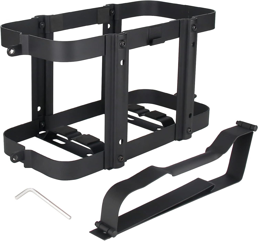 Black Lockable Gas Can Holder Pack of 2 N398509