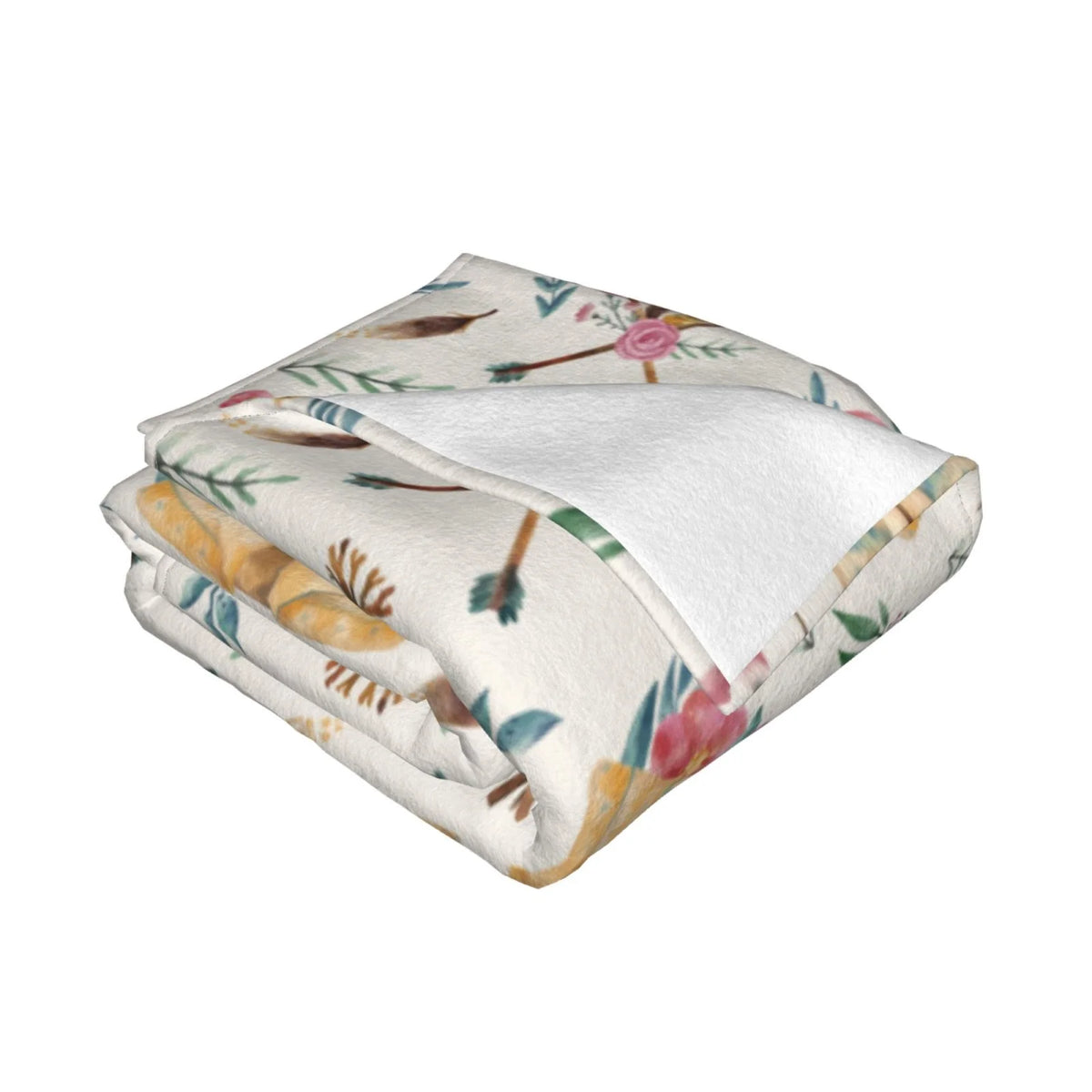 Flannel Throw Blanket 50 x 40 inches H22331