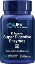 60 Capsules Vegetarian Digestive Enzymes F1640