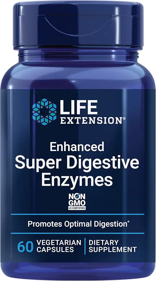 60 Capsules Vegetarian Digestive Enzymes F1640