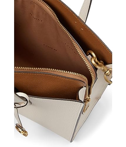 Polished Pebble Leather Carryall 28 B4015