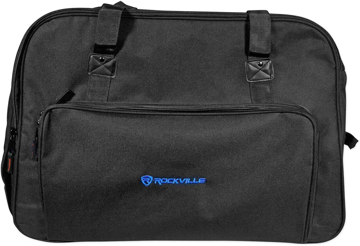 Rolling Travel Bag for 12" Speakers with Handle and Wheels O959