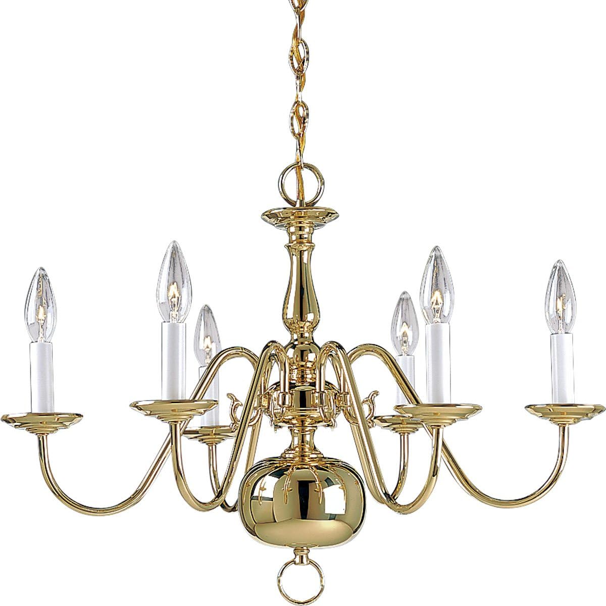Brass Chandelier C418191