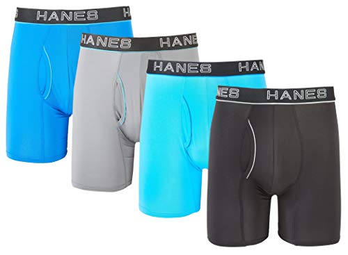 4-Pack Men's Ultra Lightweight Mesh Boxer Briefs K236061