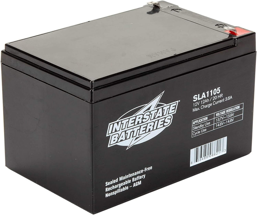 12V 12Ah Sealed Lead Acid Rechargeable SLA AGM Battery Pack of 2 Z293