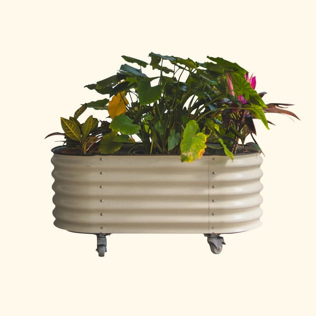 2 x 4 ft Self-Watering Rolling Raised Planter Bed I501