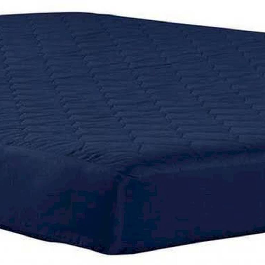 Navy Full Quilted Top Bunk Bed Mattress C2591