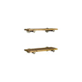 2-Piece Industrial Farmhouse Wall Shelf Set J640