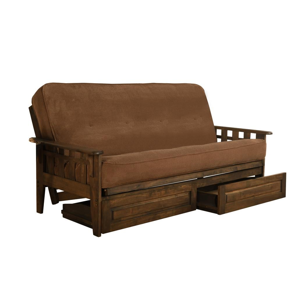 Marmont Mocha Brown/Walnut Fabric Mattress N4809