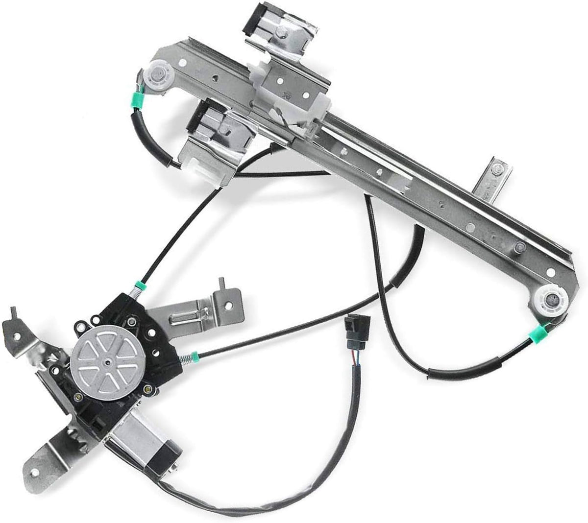 Rear Right Passenger Side Window Regulator with Motor Pack of 2 W1141
